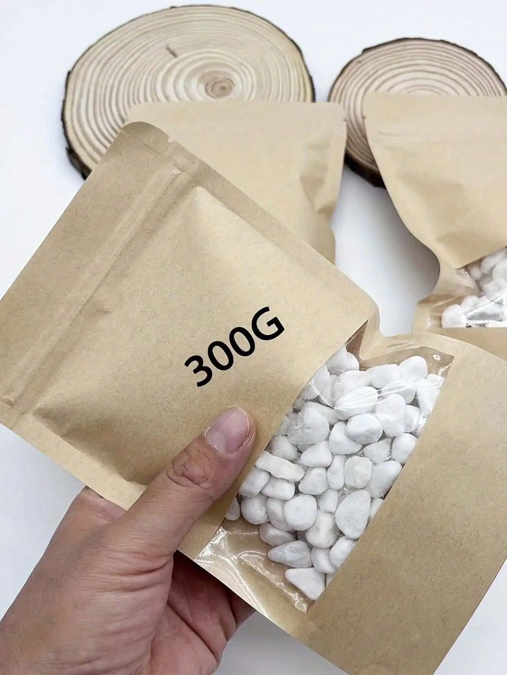 Decorative White Pebbles