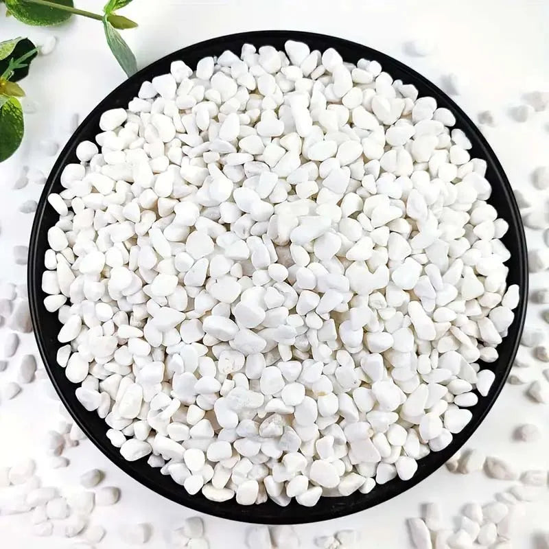 Decorative White Pebbles