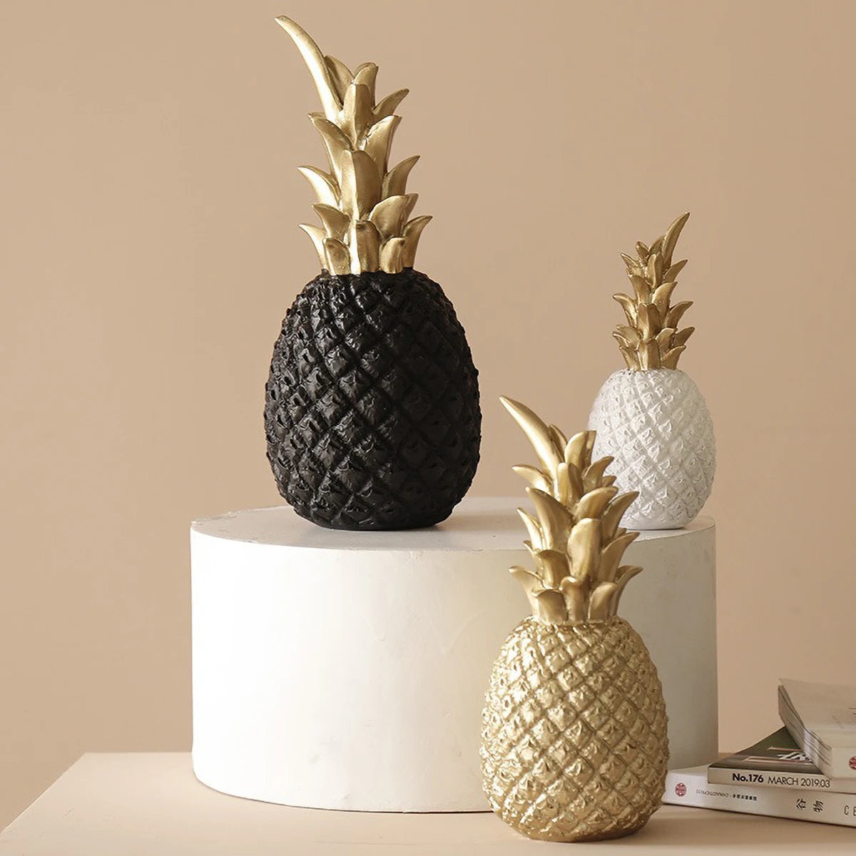 Decorative Pineapple Sculpture