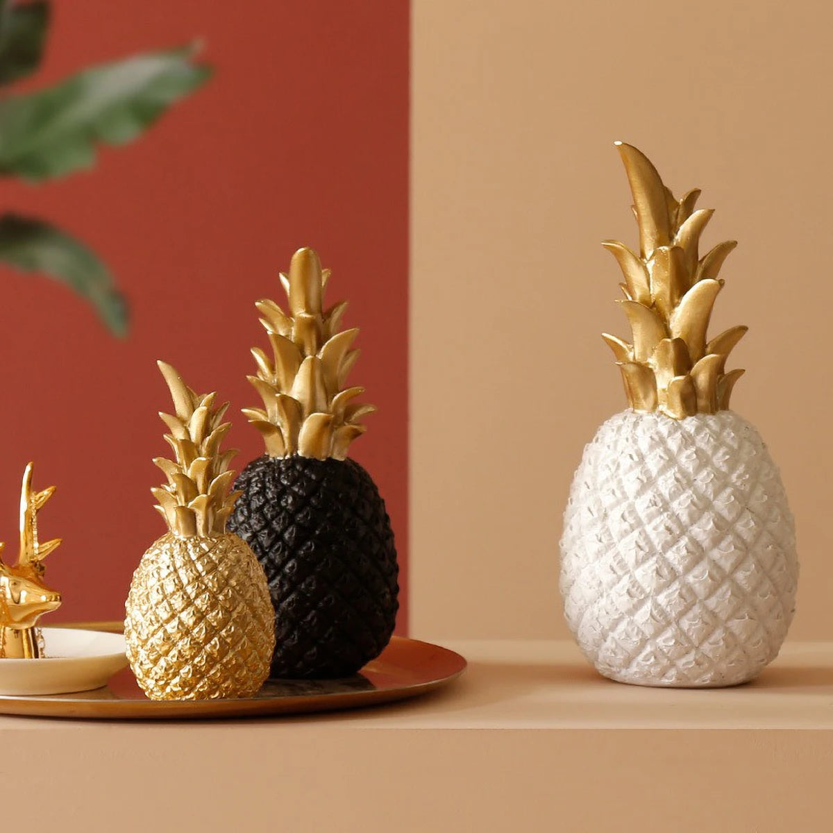 Decorative Pineapple Sculpture
