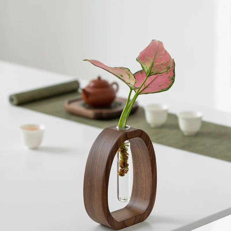 Wooden Bud Vase