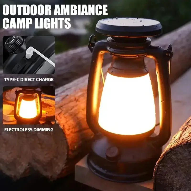 Retro Horse Lantern
