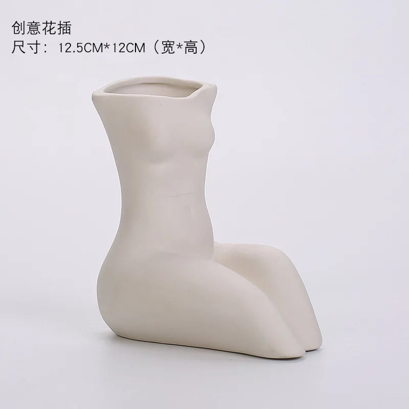 Abstract Figure Vase