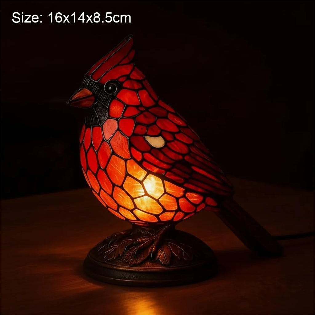 Red Cardinal Lamp