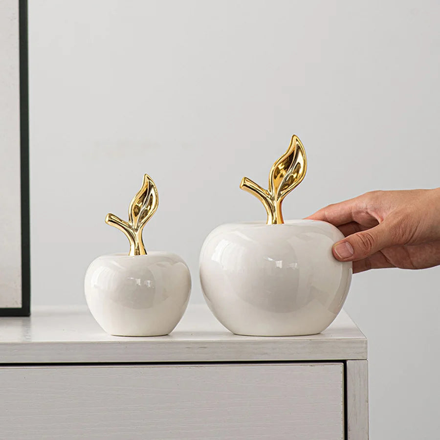 Decorative Apple Sculpture