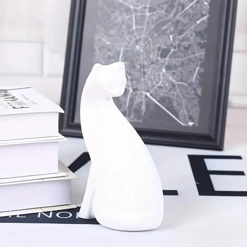 Golden Cat Figurine