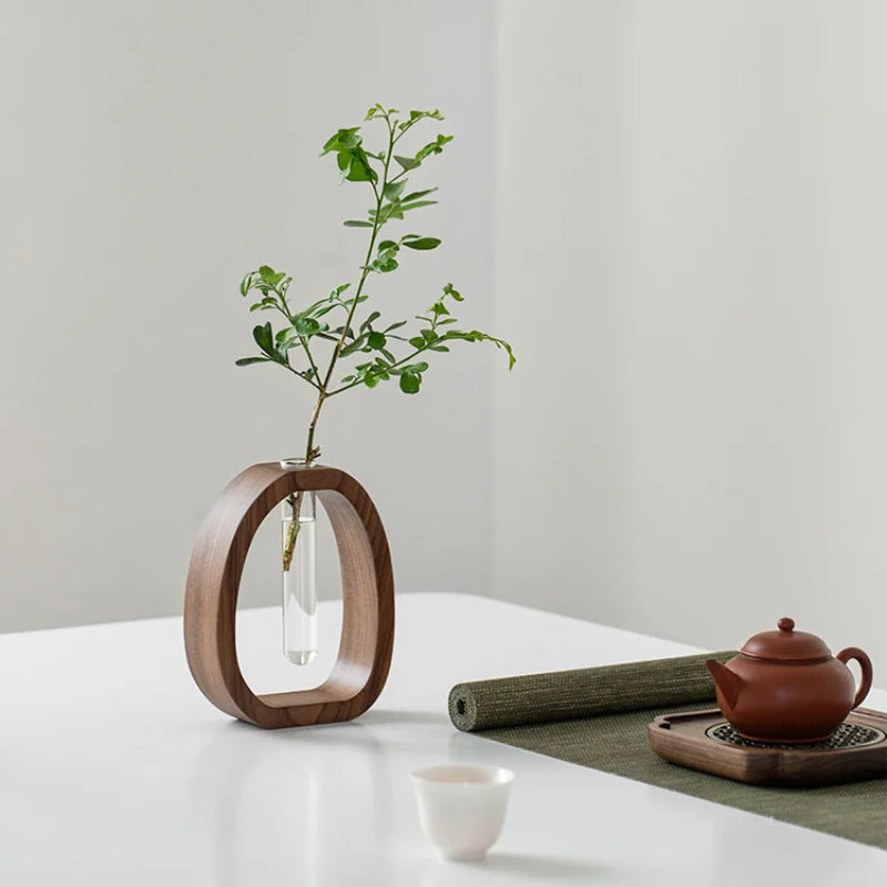 Wooden Bud Vase