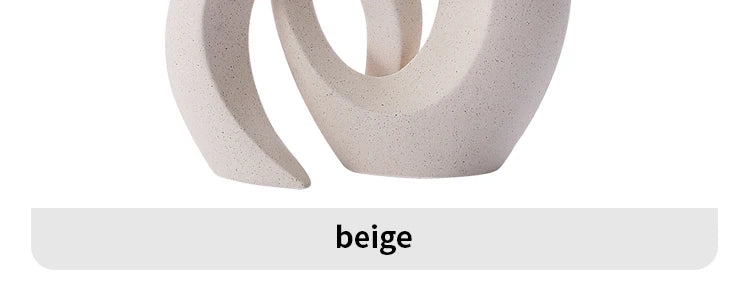 Modern White Vase Set