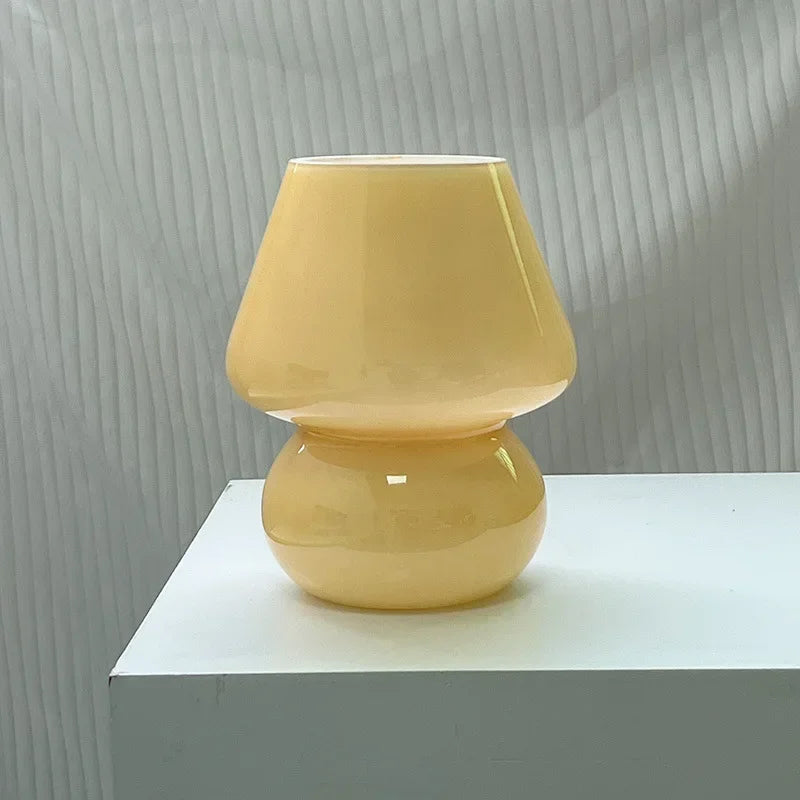 Glass Mushroom Lamp
