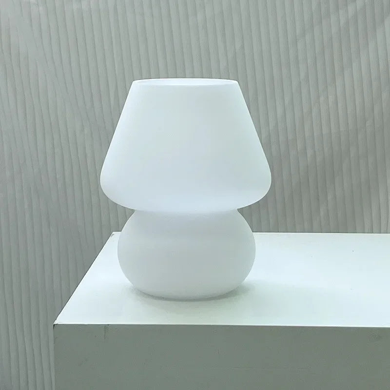 Glass Mushroom Lamp