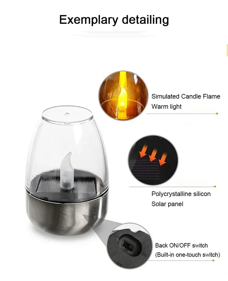 Solar LED Candle
