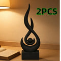 Abstract Flame Sculpture
