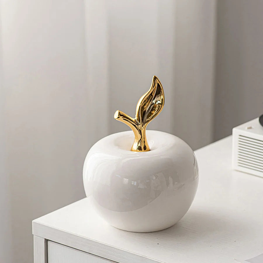 Decorative Apple Sculpture
