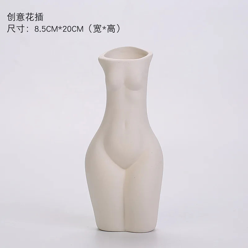 Abstract Figure Vase