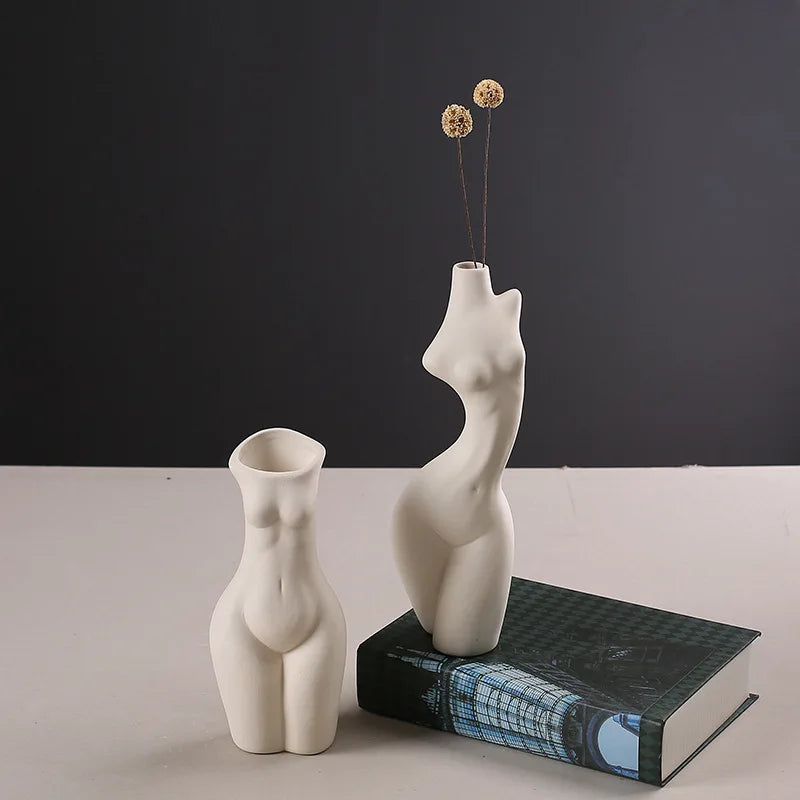 Abstract Figure Vase