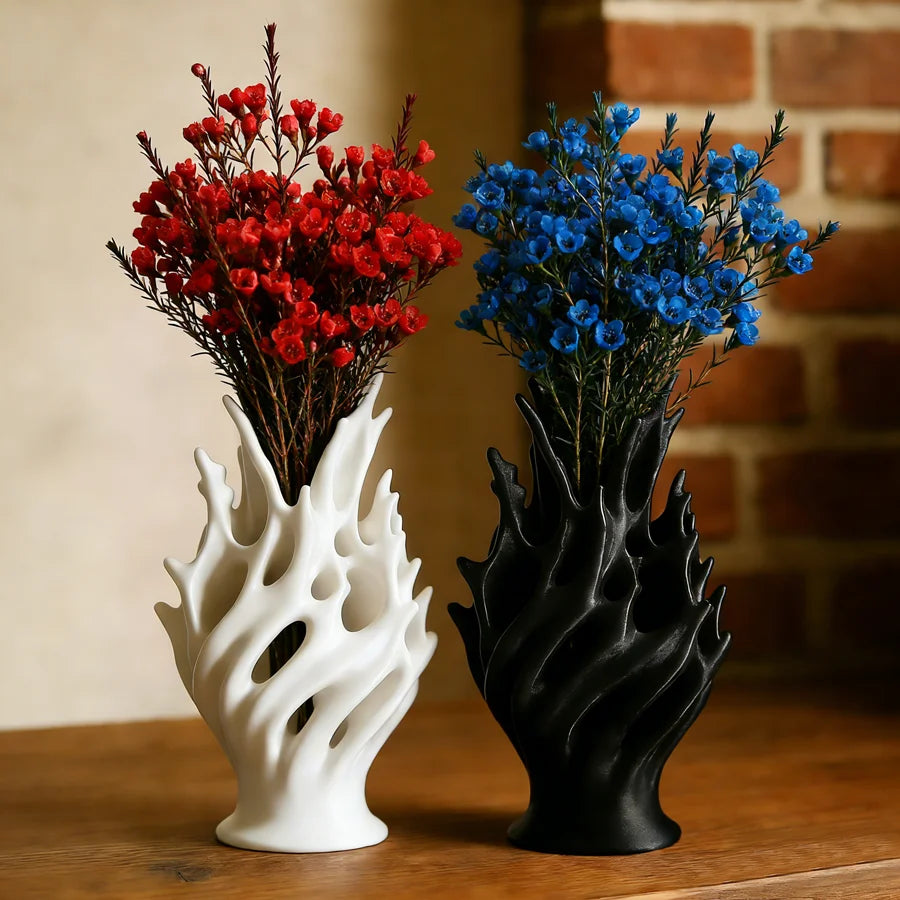 Elegant White Vase