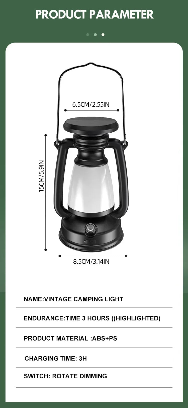 Retro Horse Lantern