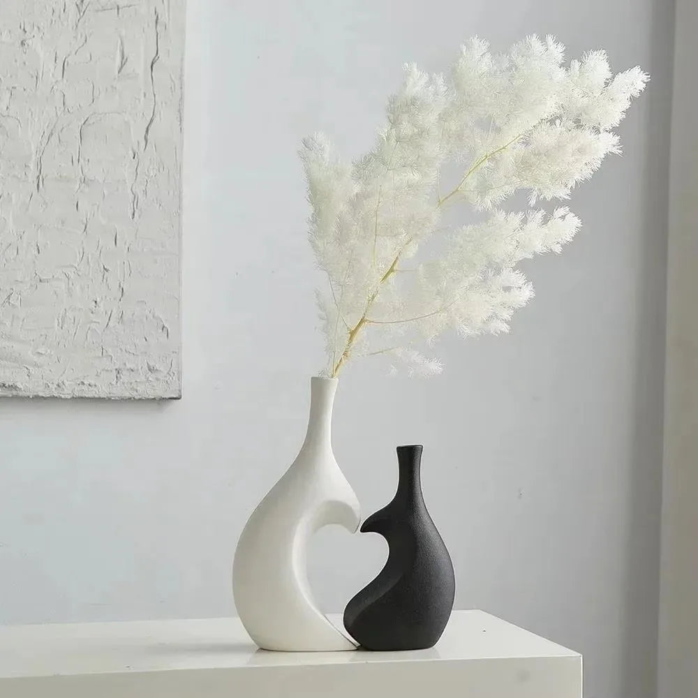 Heart-Shaped Vase Set