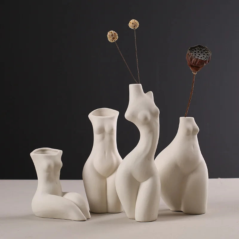 Abstract Figure Vase
