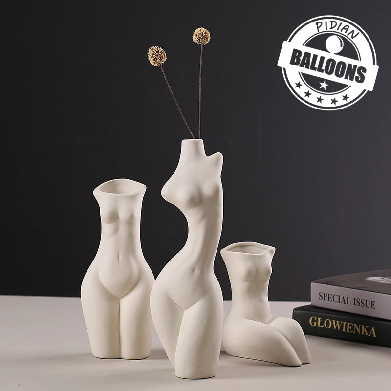 Abstract Figure Vase