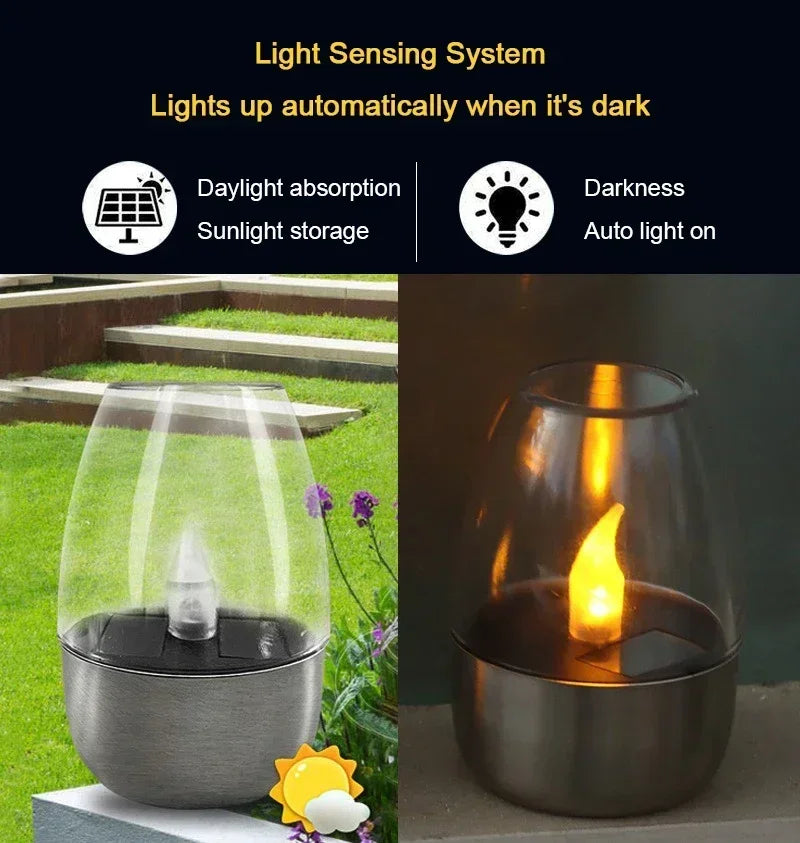 Solar LED Candle