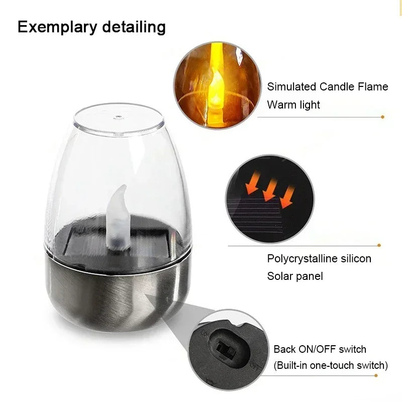 Solar LED Candle