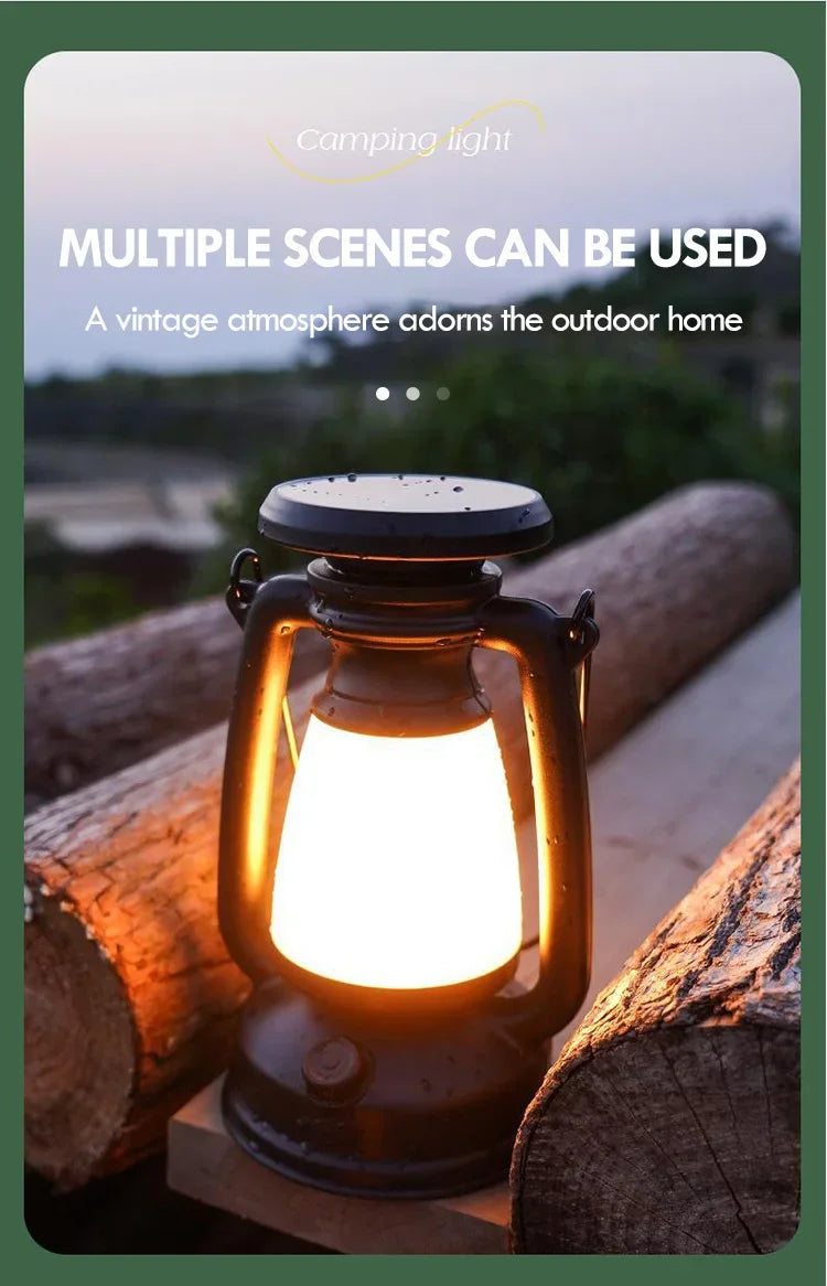 Retro Horse Lantern