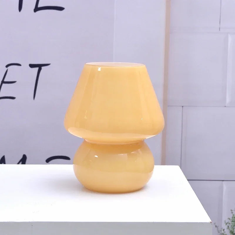 Glass Mushroom Lamp