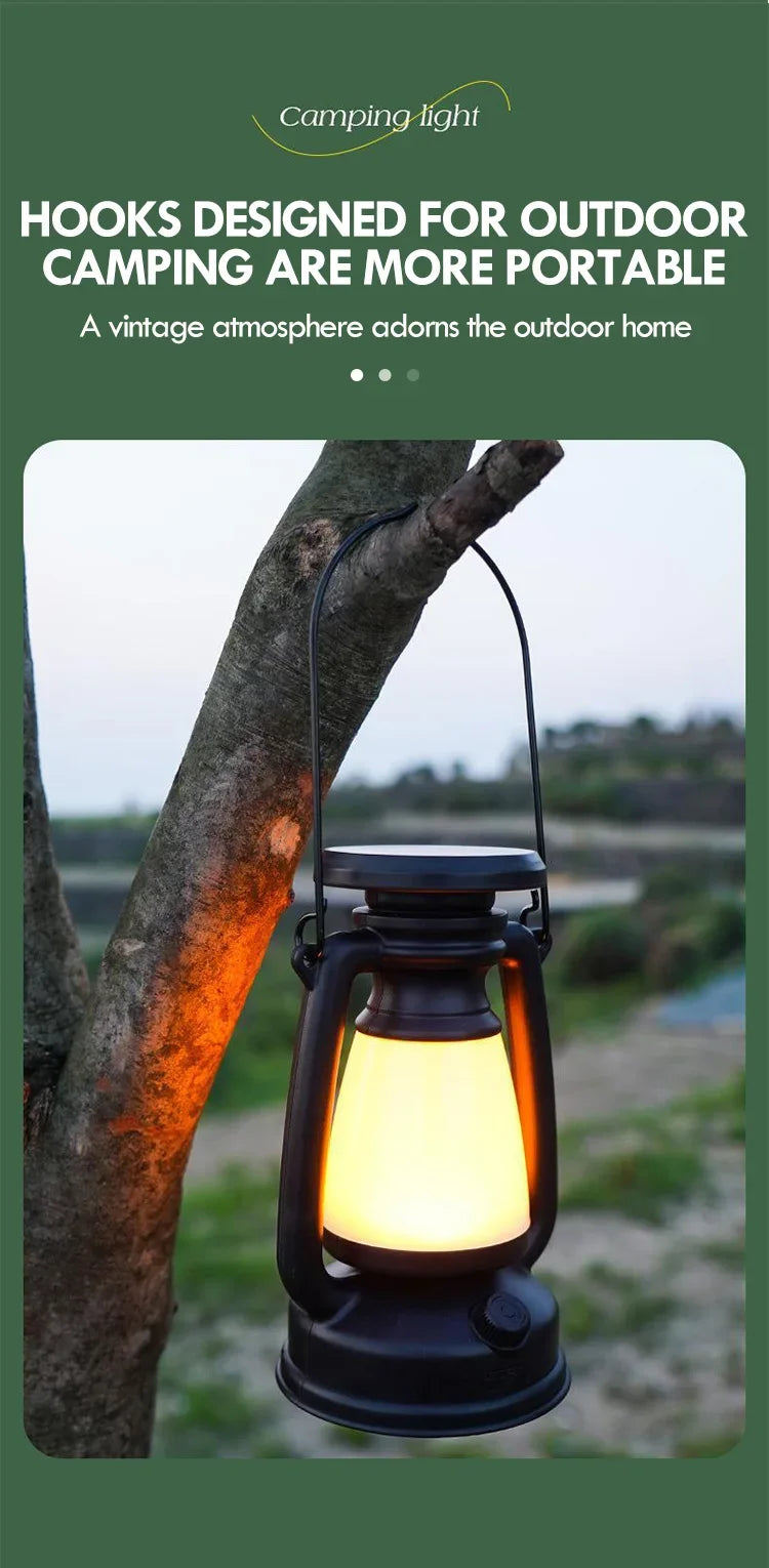 Retro Horse Lantern