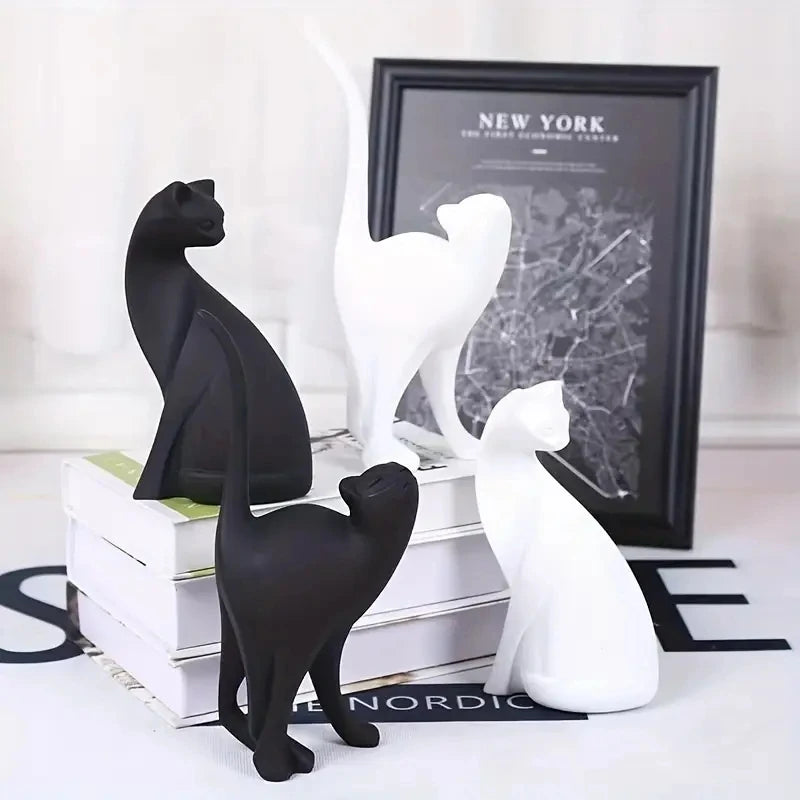 Golden Cat Figurine