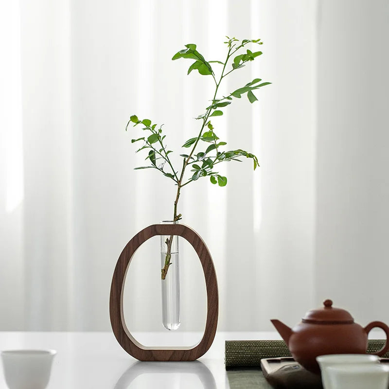 Wooden Bud Vase