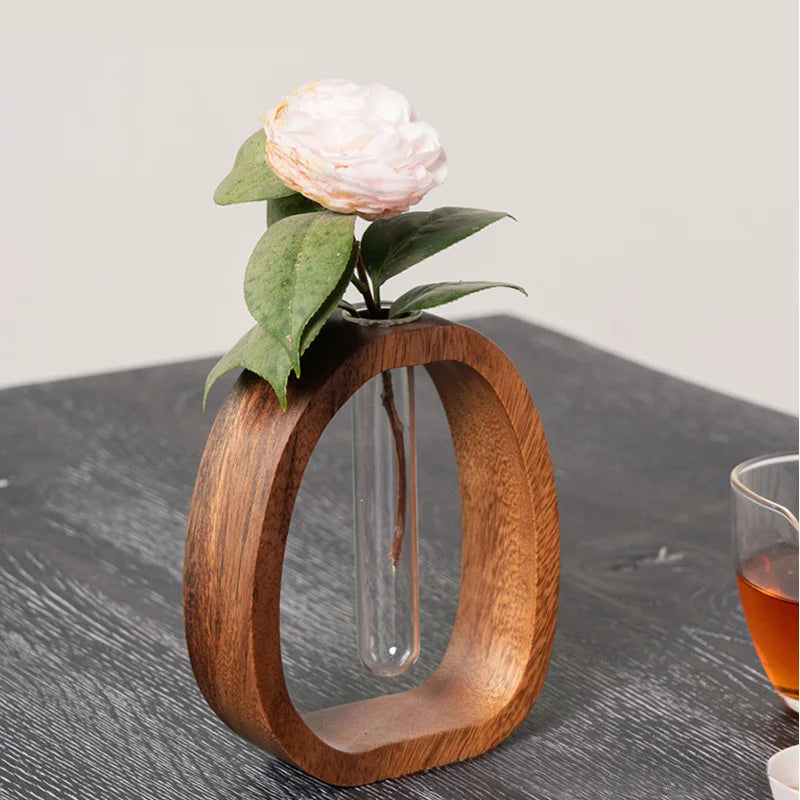 Wooden Bud Vase