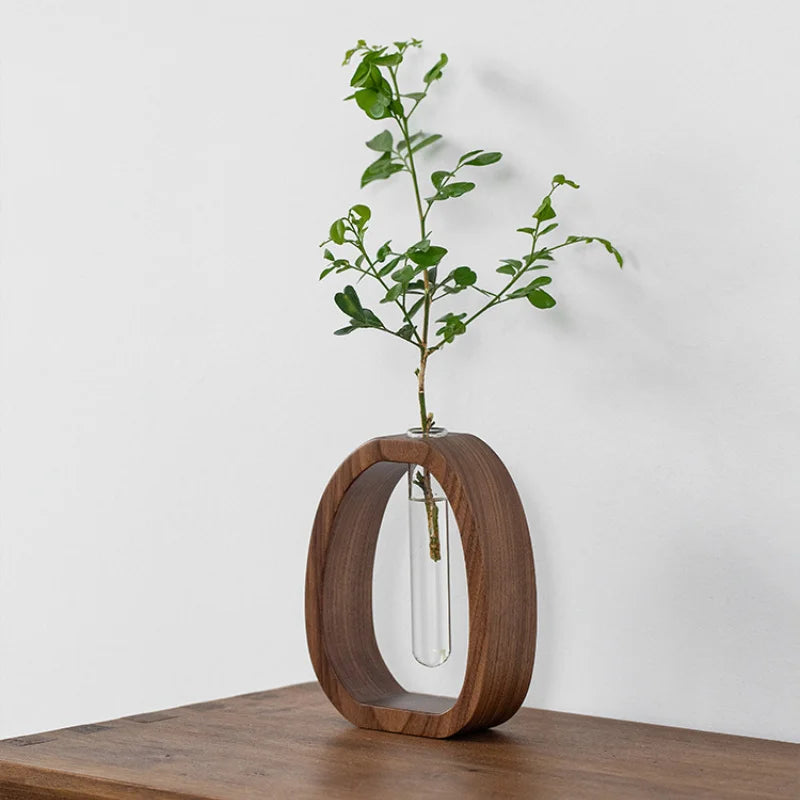 Wooden Bud Vase