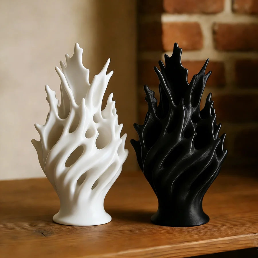 Elegant White Vase