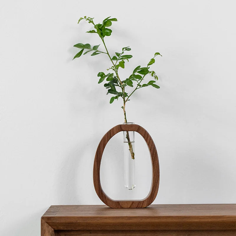 Wooden Bud Vase