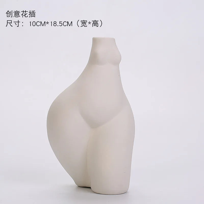 Abstract Figure Vase