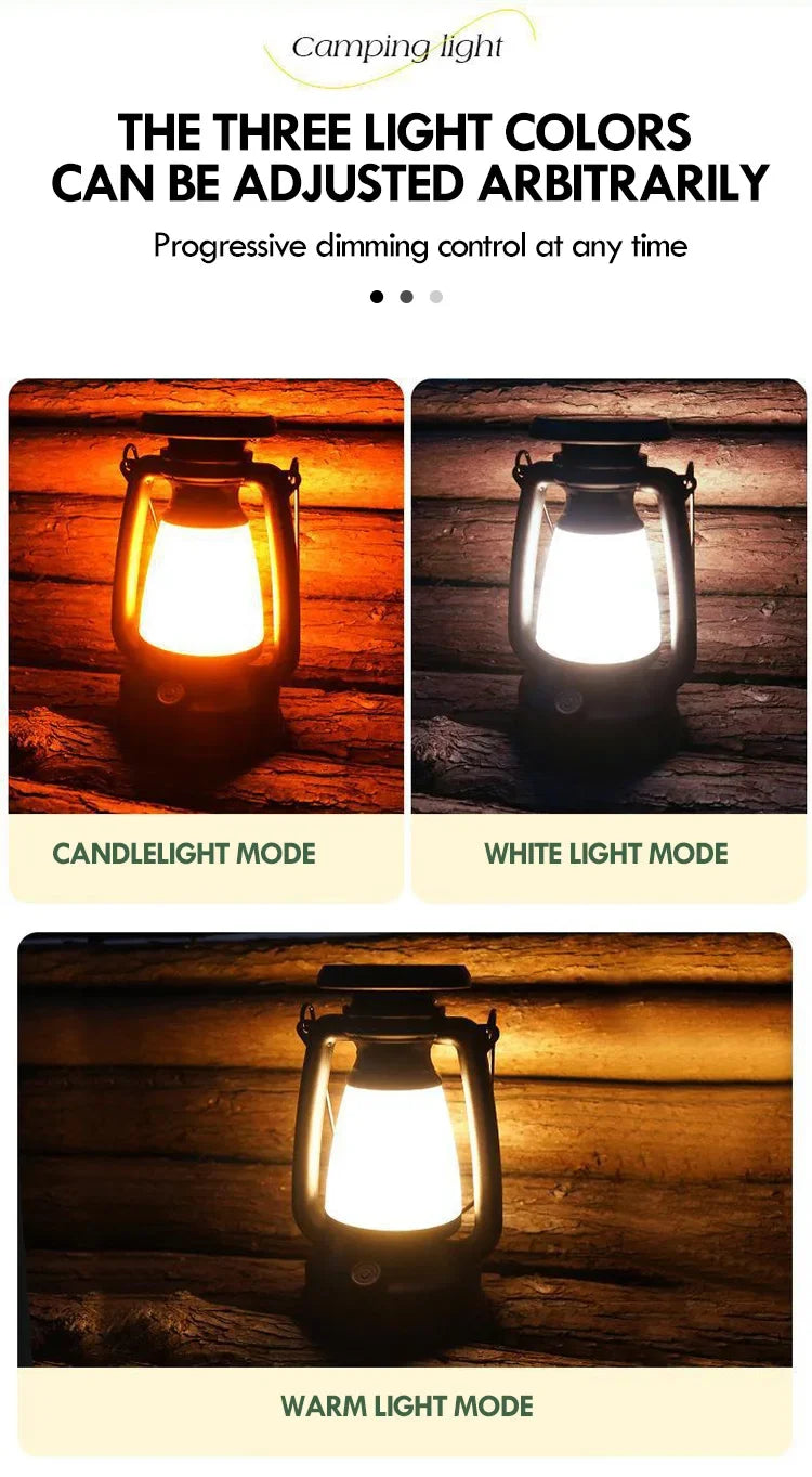 Retro Horse Lantern
