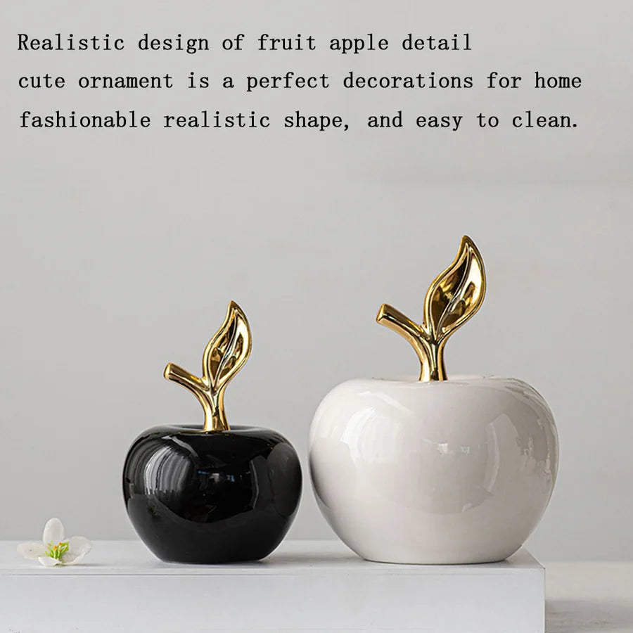 Decorative Apple Sculpture