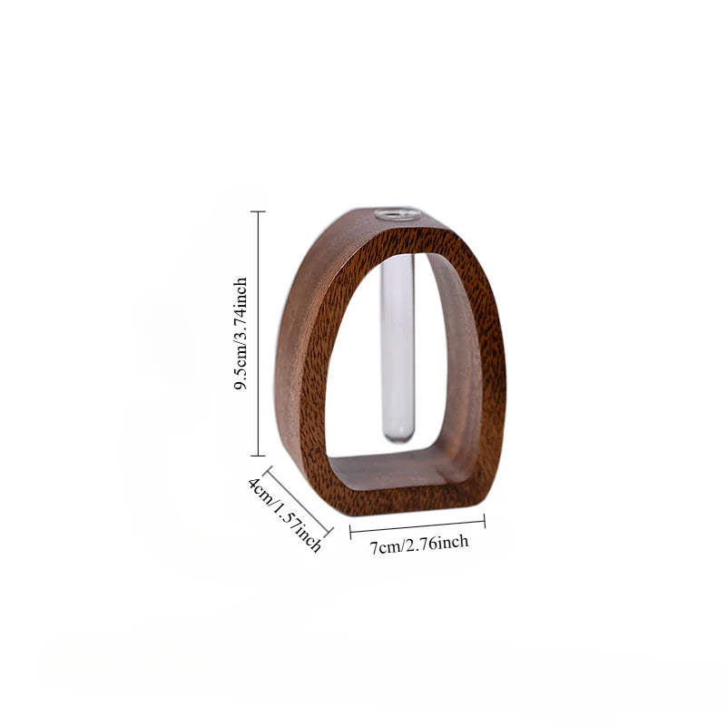 Wooden Bud Vase