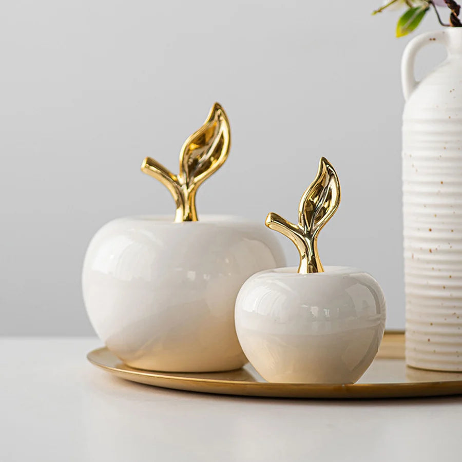 Decorative Apple Sculpture