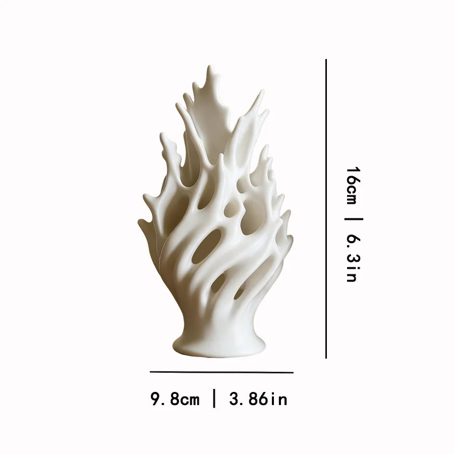 Elegant White Vase