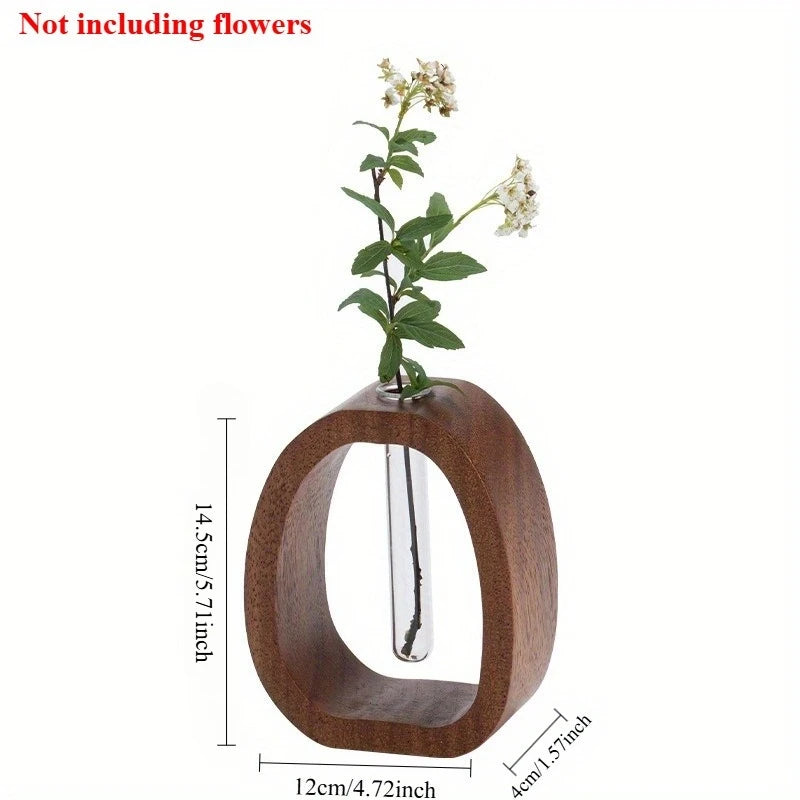 Wooden Bud Vase