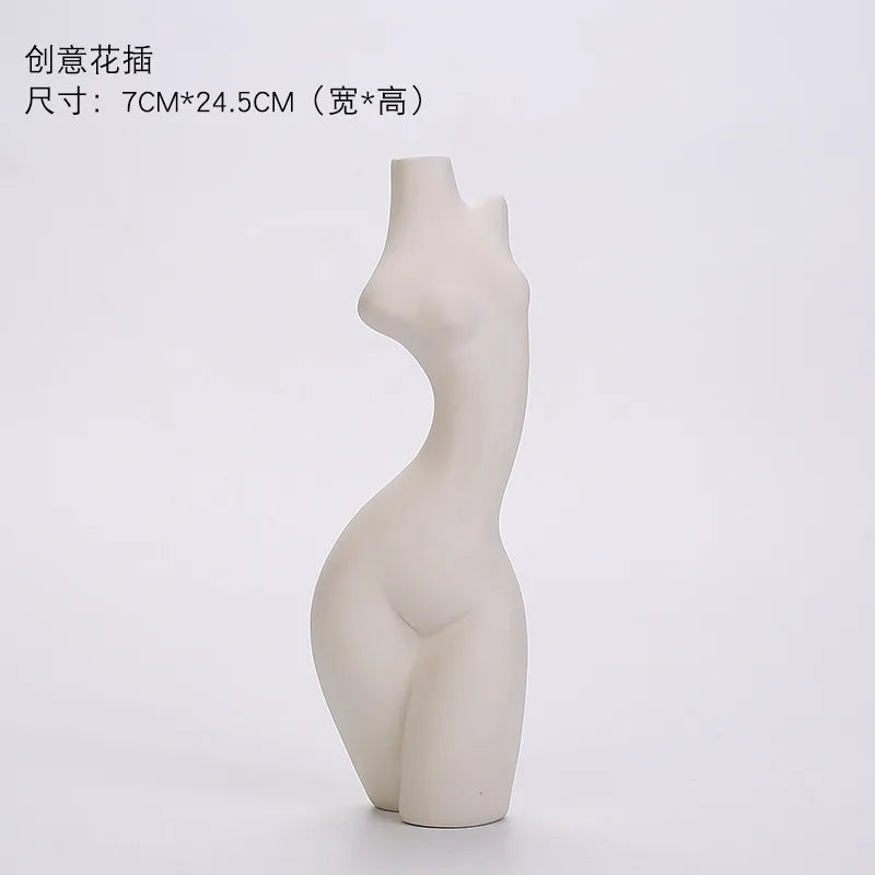 Abstract Figure Vase