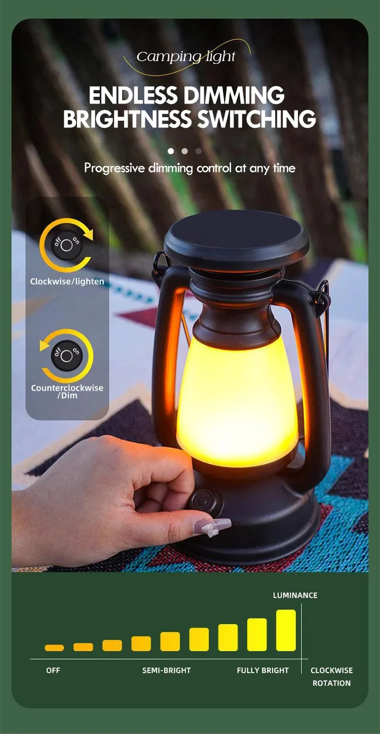 Retro Horse Lantern