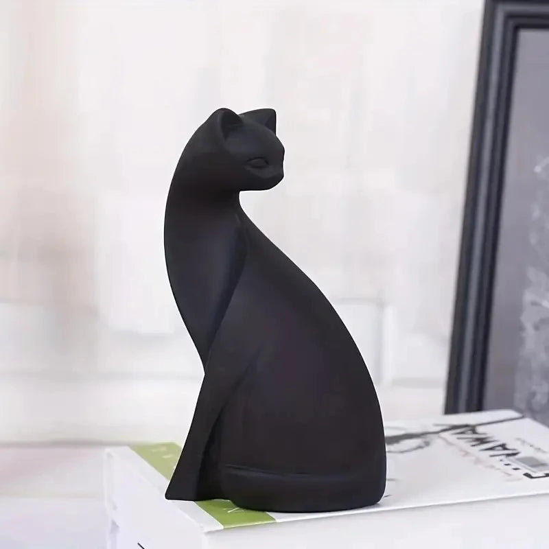 Golden Cat Figurine