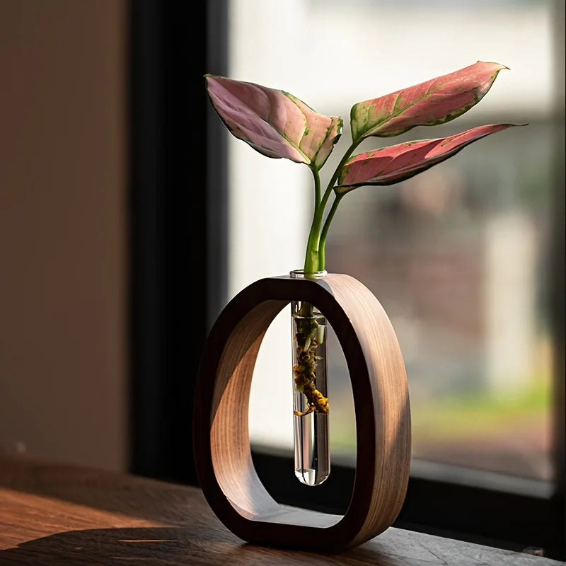 Wooden Bud Vase