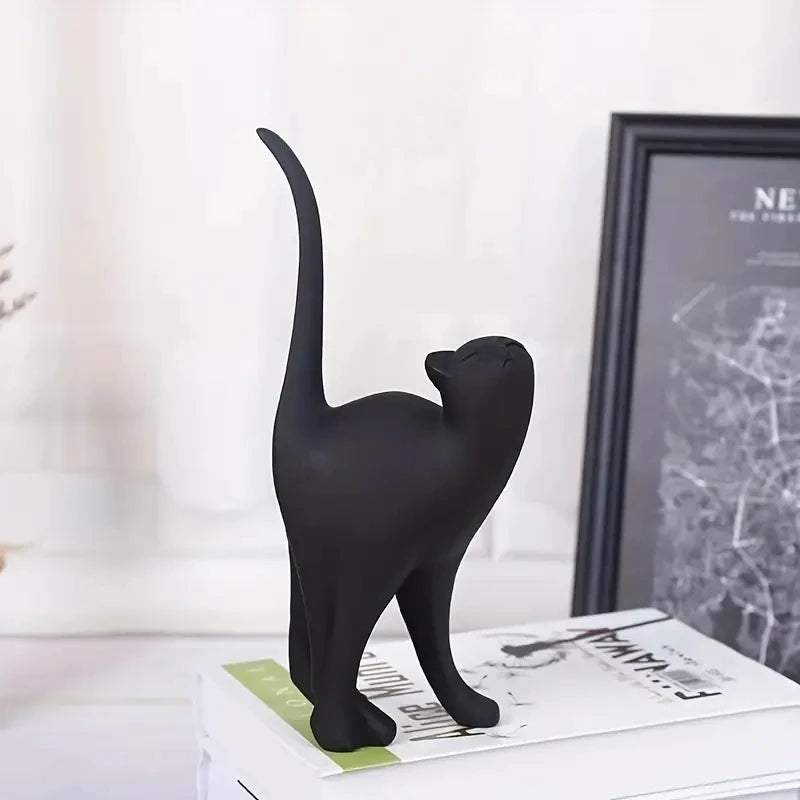 Golden Cat Figurine